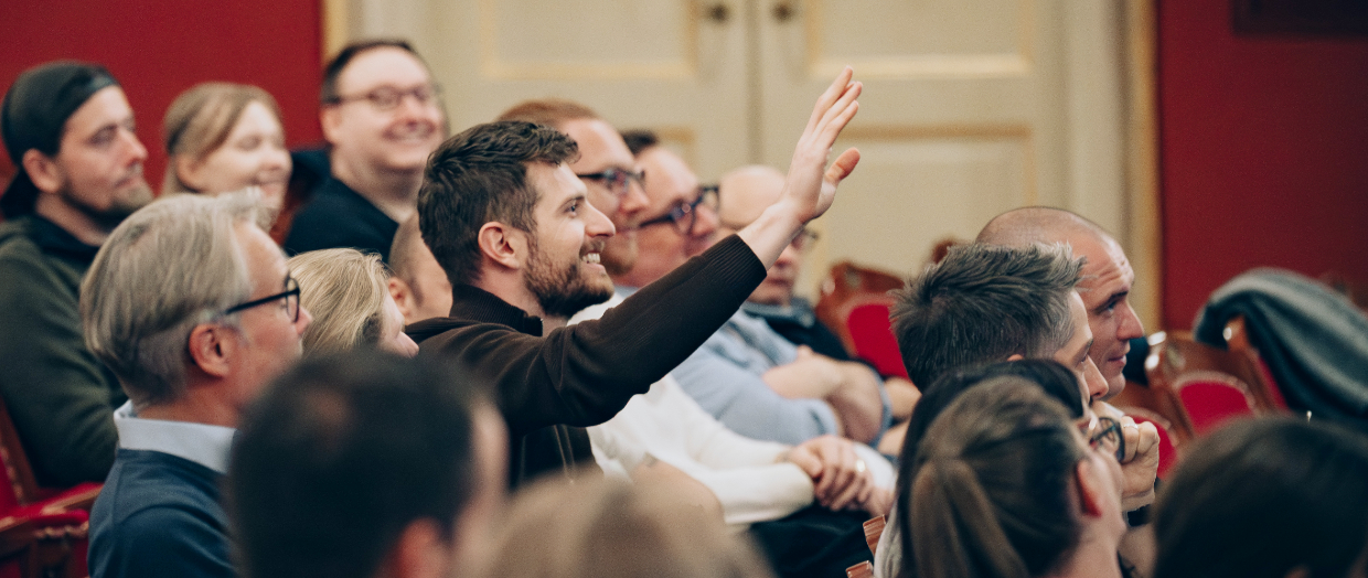 Diskussion und Wortmeldungen beim ABF Führungskräftekongress "Wirkstoff Führung"