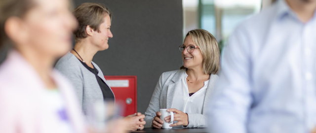 Mitarbeitende bei der ABGF in Fürth